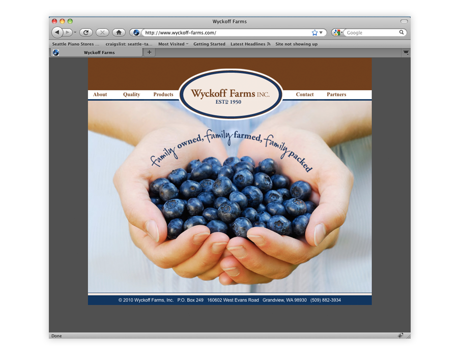 Wyckoff Farms Website.